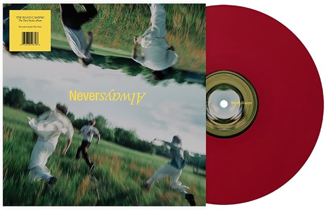 NeverAlways (Vinil Vermelho) por The Band CAMINO, capa do álbum