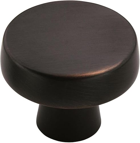 Miniatura 27 de Amerock | Manija para gabinete | Bronce champán | 4 cm de longitud | Blackrock | 2 paquetes | Manija para cajón | Herrajes para gabinete Champagne