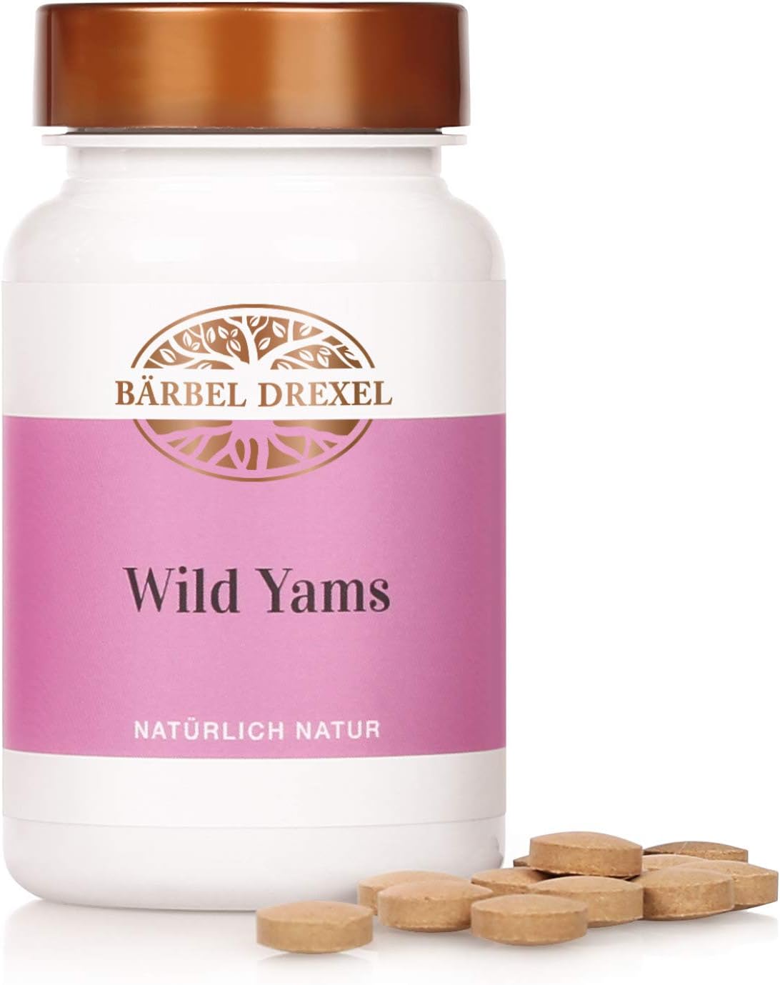Wild Yams Hochdosiert, rein pflanzliche Tabletten mit Original Mexican