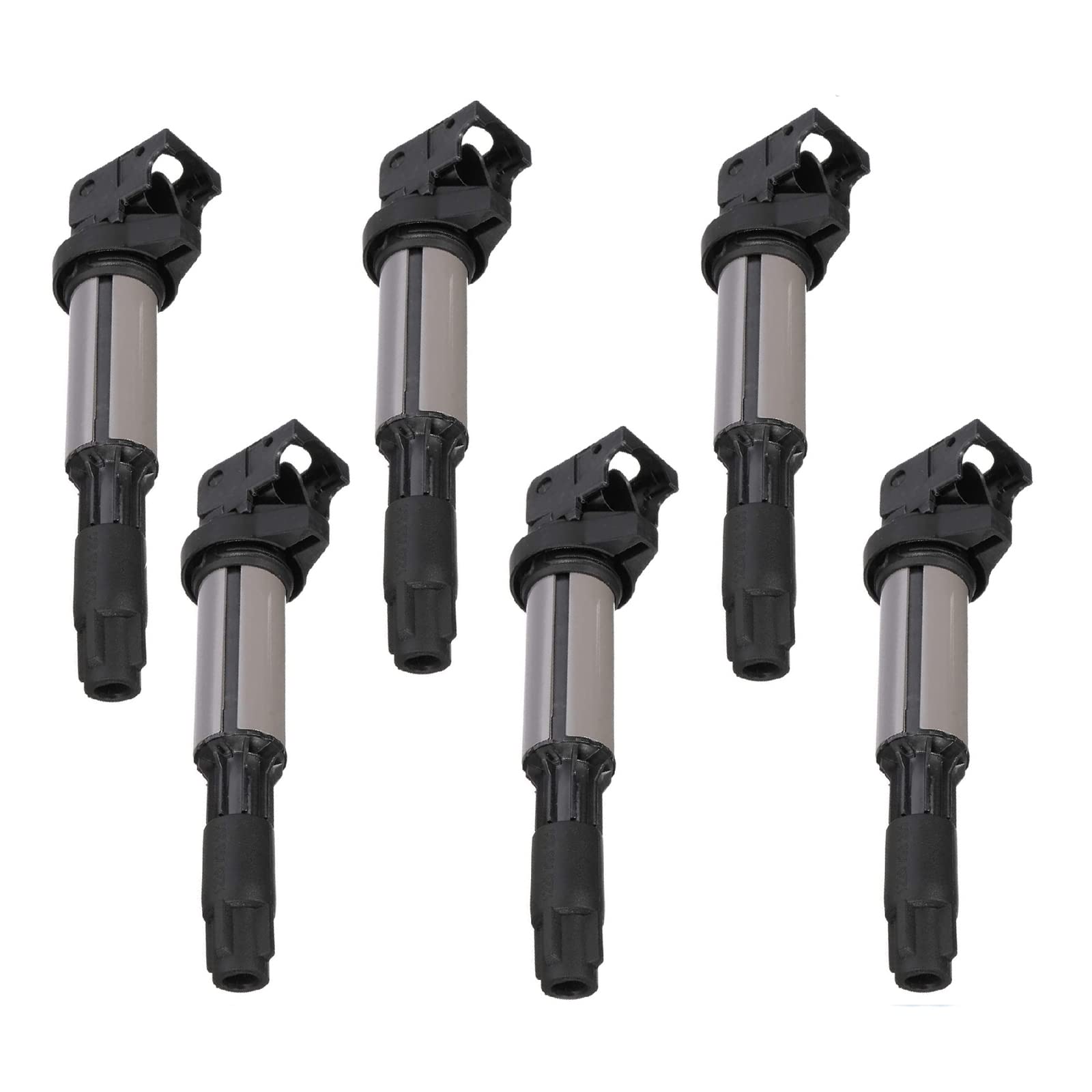 (Lot de 6) Bobine d'Allumage compatible pour SÉRIE 1 2 3 4 5 6 7 X5 X6 BERLINGO C3 C4 PICASSO C5 III DS3 DS4 DS5 CLUBMAN PACEMAN 207 208 3008 308 5008 508 PARTNER RCZ 1.6 16V THP VTI - 597064 597091
