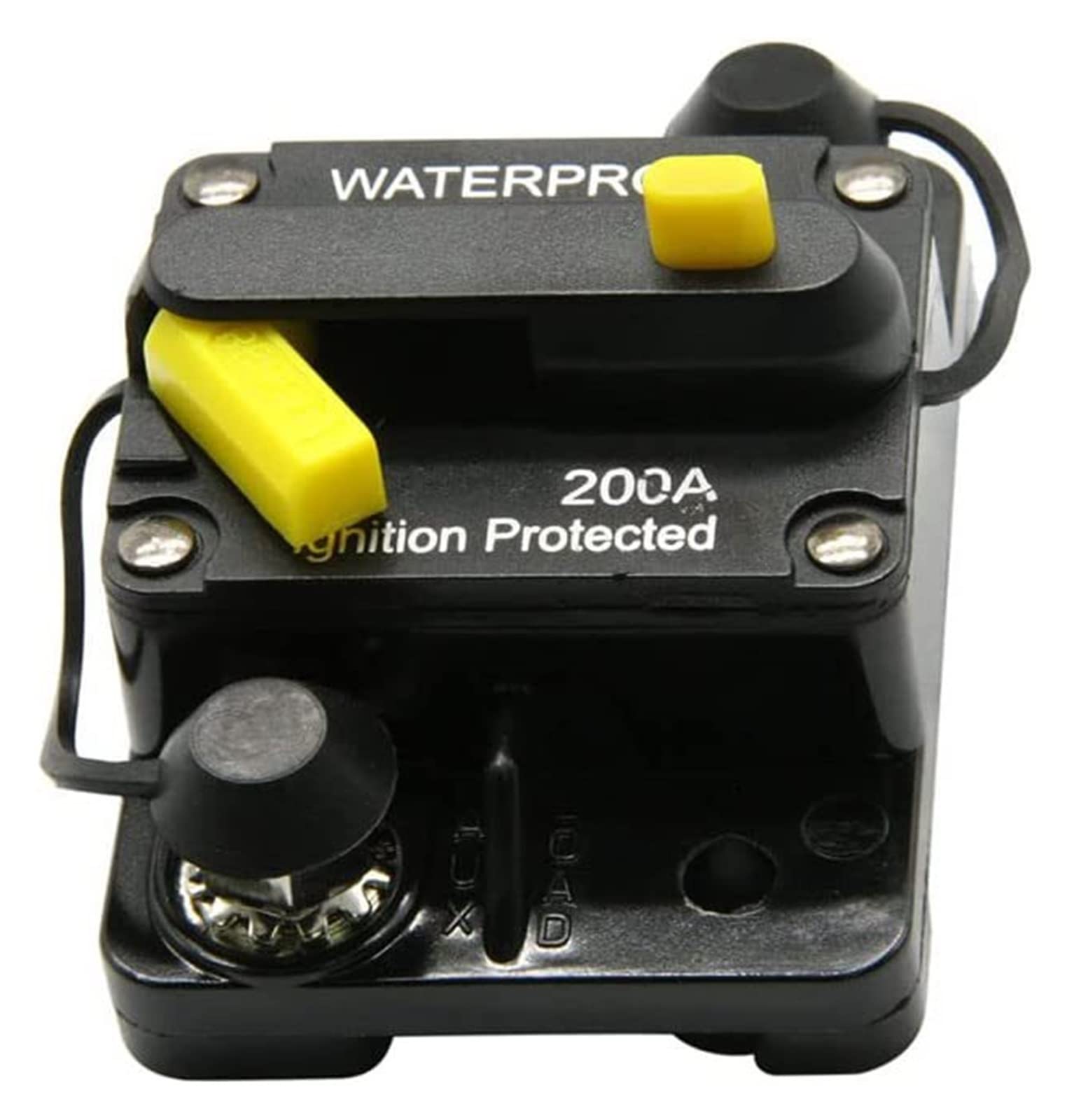Kjueq Nero 30A50a100a150a300a Resettable Circuit Breaker 12V-48V Recovery Yacht Rv Truck Universal(200A)