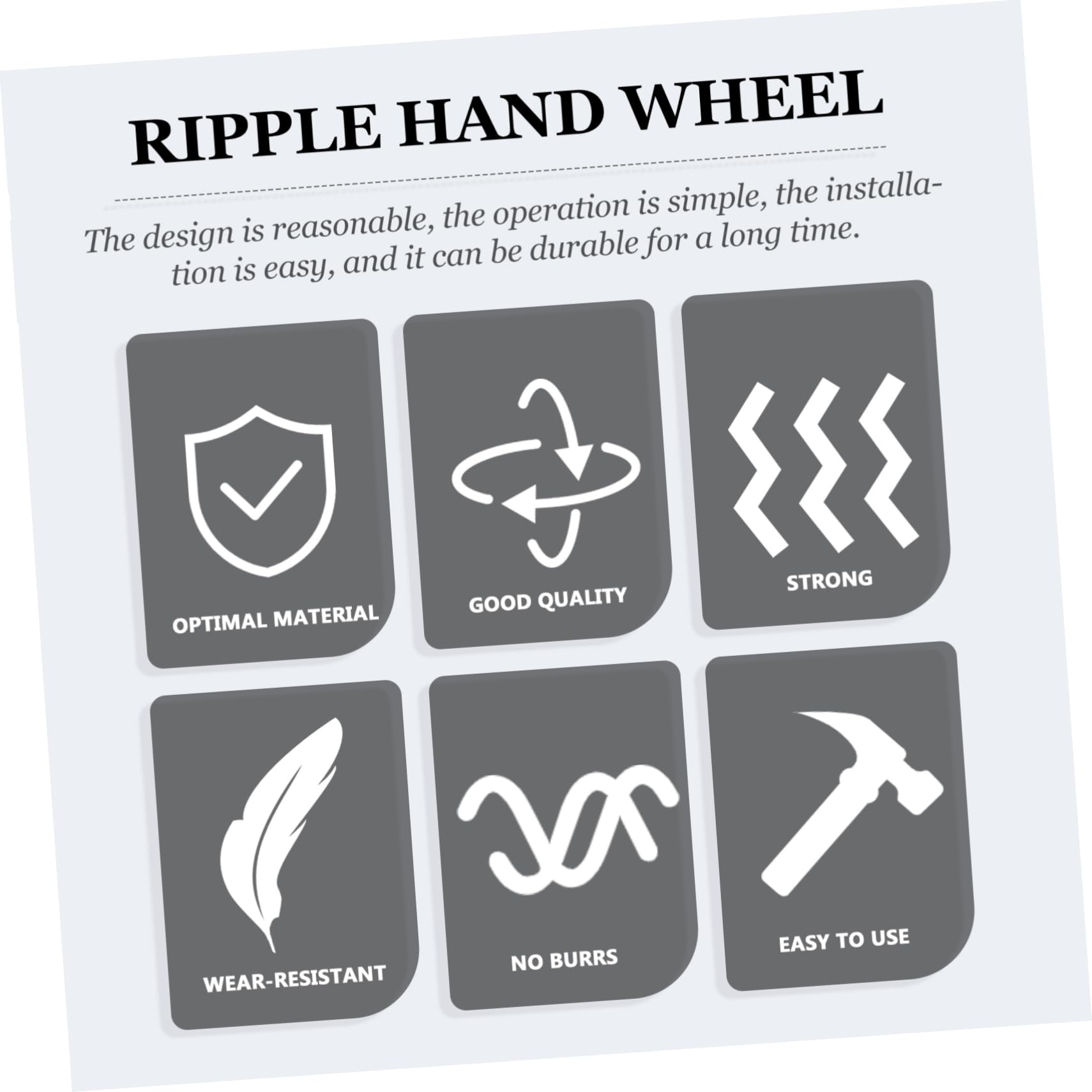 MUSISALY 1pc Machine Tool Handwheel Hand Wheel Ripple Table Wheels Lathe Machine Handlwheel Crank Handle Revolving Handle Drill Press Handle Machine Handwheel Hand Crank Wheel Bakelite