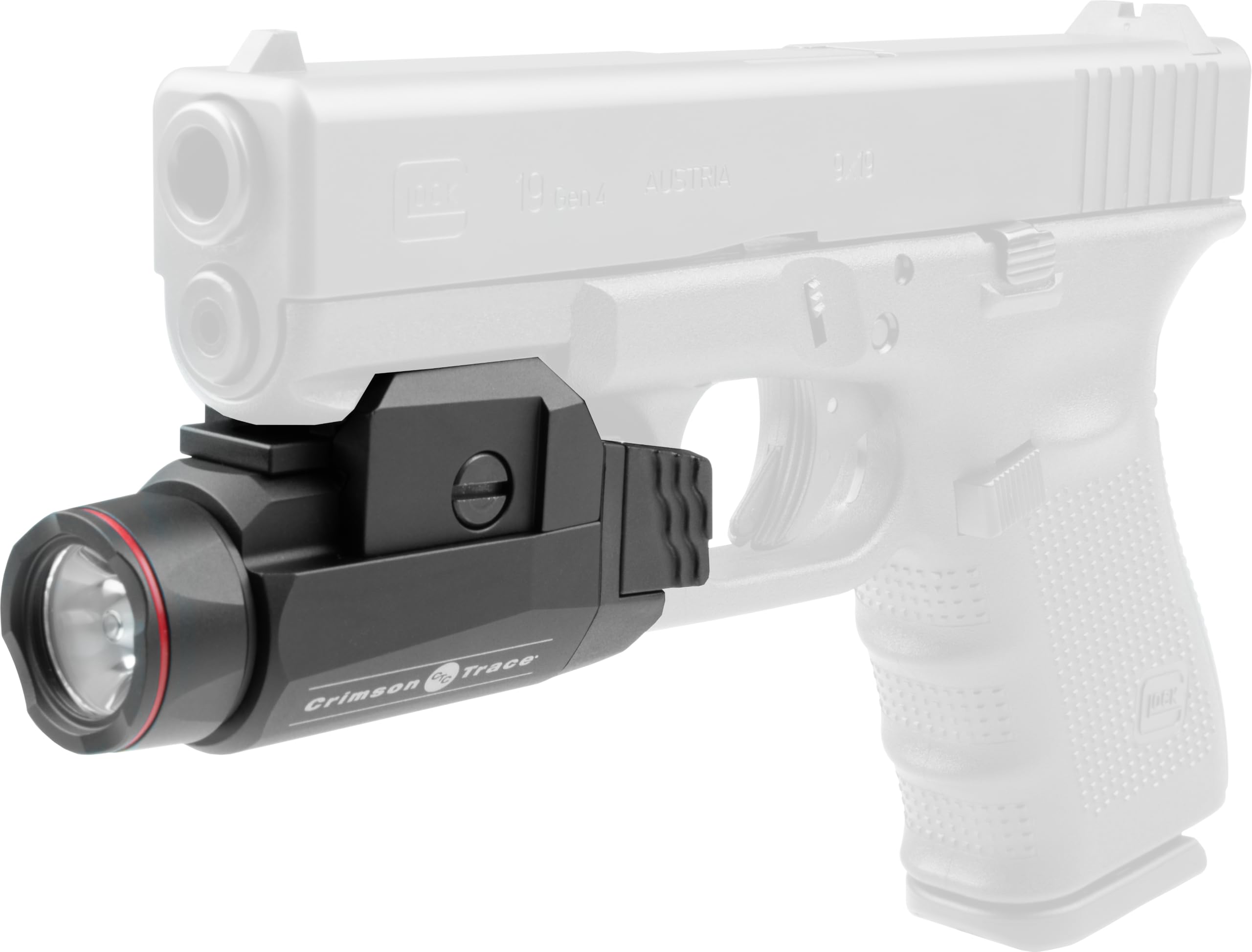 Crimson Trace CMR-208 Universal Rail Master Tactical Light with 2 Mode Flashlight and Instant Activation for Pic Rail Mounts, Shooting, Competition and Range , Black : Sports & Outdoors