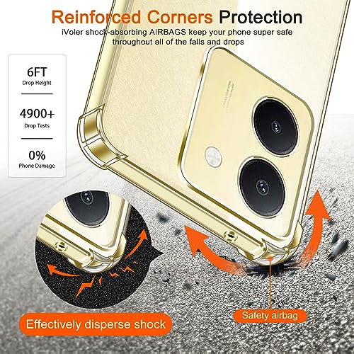 Image of Back Clear Cover case for [vivo Y300 Plus] Transparent Boom Back Cover Case for [vivo Y300 Plus] TPU BumB - Transparent