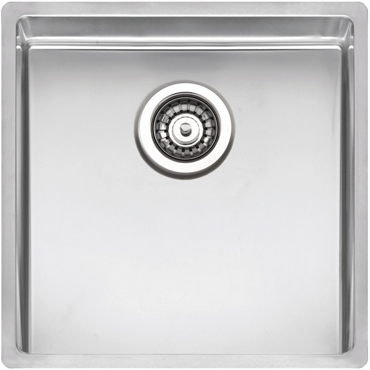 Évier en acier inoxydable haut de gamme REGINOX New York 40x40 cm pour cuisine moderne