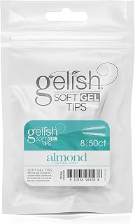 Soft Gel Tips, Short Almond Size 9, 50 Ct. Refill