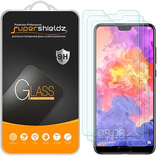 Supershieldz Protector de pantalla de vidrio templado diseñado para Huawei (P20 Pro), antiarañazos, sin burbujas disponible en Yaxa Guatemala