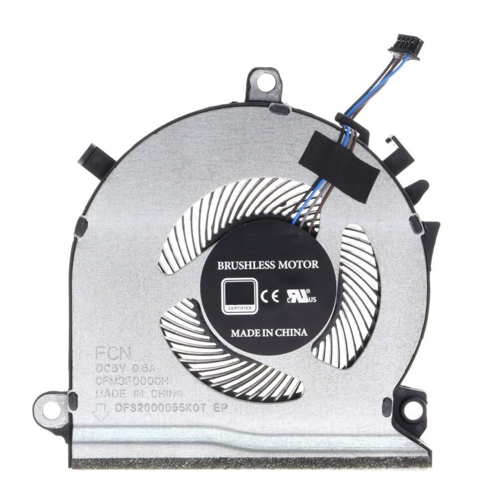 Compatible Laptop Cooling Fan Cooler For Hp Pavilion 15-EC2003UR, 15-EC2004AX, 15-EC2004NA, 15-EC2004NE, 15-EC2004NH Replacement Part Laptop CPU Cooling Fan Cooler-picture-22
