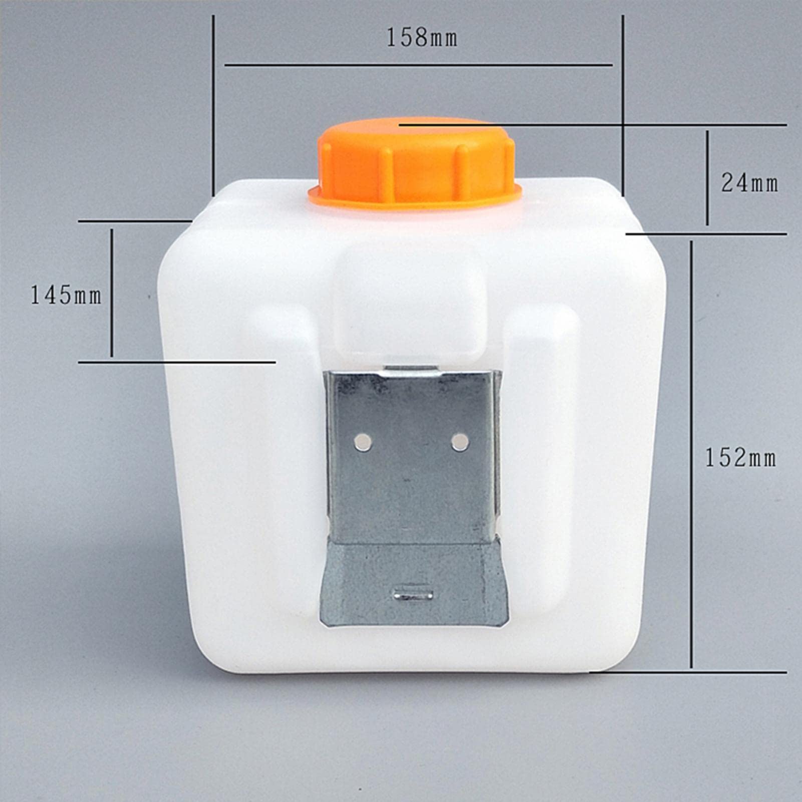 Foxglove Serbatoio per carburante – olio di plastica per benzina | per riscaldamento in plastica | olio combustibile per barche auto, camion e camion | 2,5 l / 5,5 l / 7 l / 15 l