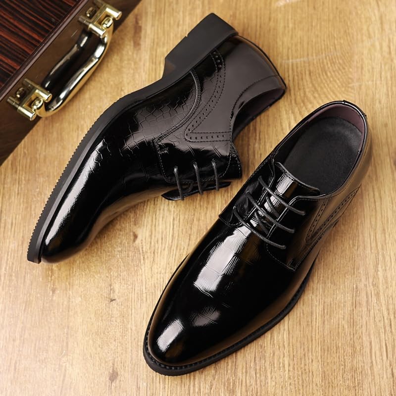 Formal Shoes Dress Oxford for Mens Spanish Leather Classic Business Party Wedding Anti-Slip Casual Vintage Lace Up Outdoor Breathable2