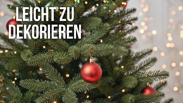 Gartenpirat Künstlicher Weihnachtsbaum BonTree Tanne 210 Cm – Mit Holzständer Und Aufbewahrungstasche, Ohne Beleuchtung