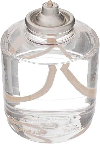 Miniatura 2 de HD50-36 - Pila de combustible de cera líquida de 50 horas desechables de plástico transparente, lámparas de vela de parafina líquida, vela de