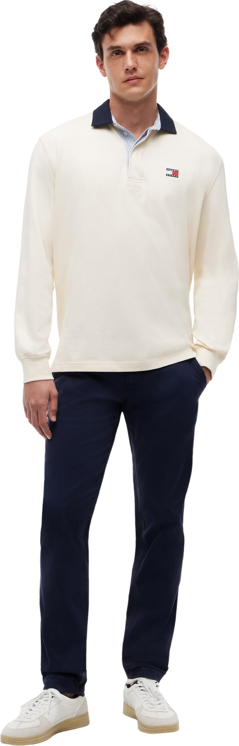 Tommy Jeans Uomo Pantaloni Chino TJM Scanton Chino Pant Slim Fit