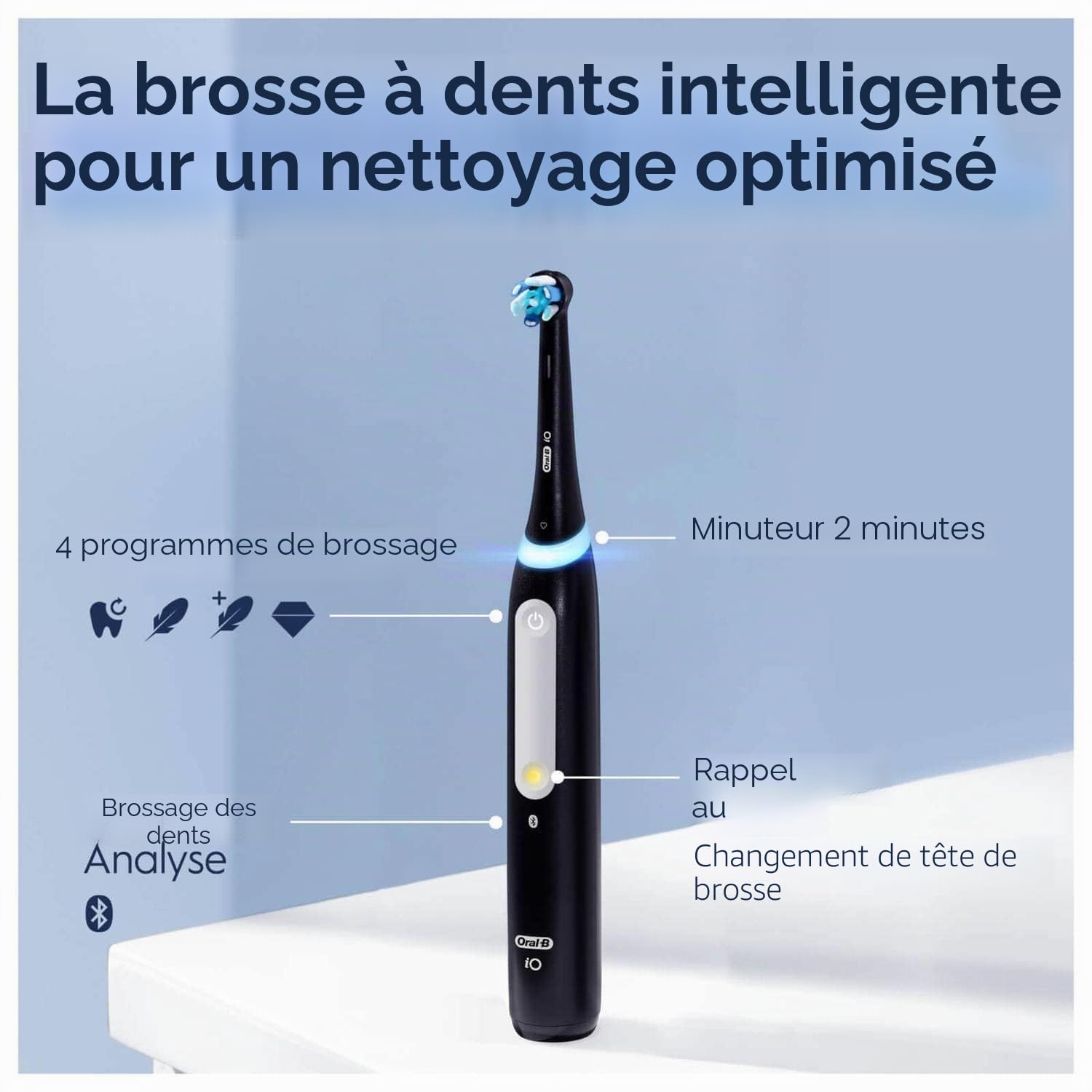 Oral-B IO Series 4 Noir Mat + Etui