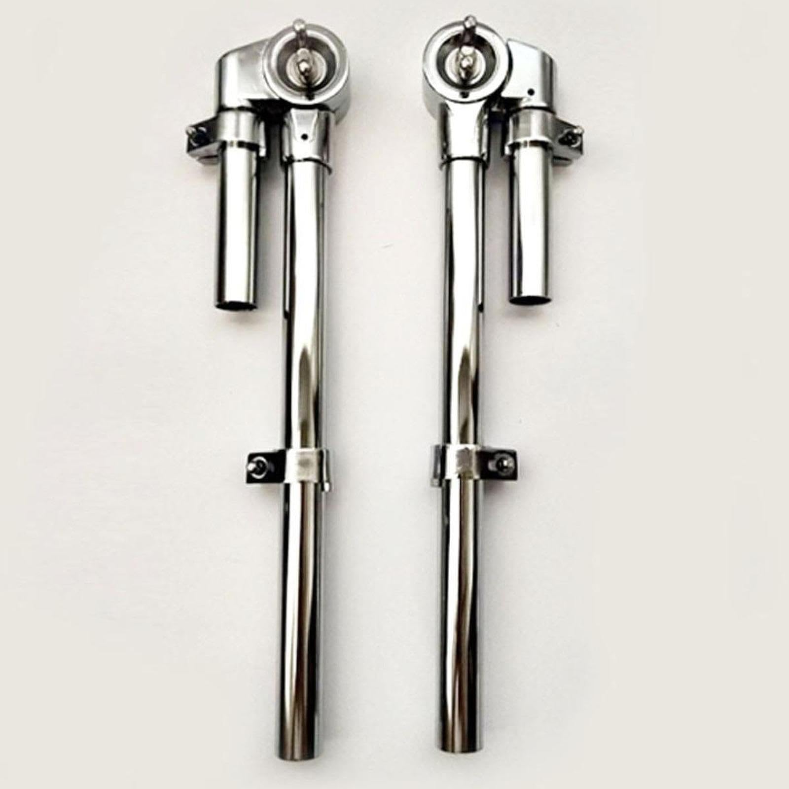 perfeclan Soporte para tambor, abrazadera de percusión, hardware estable, soporte de montaje de metal para, para bateristas de rendimiento, regalos, 2 Piezas