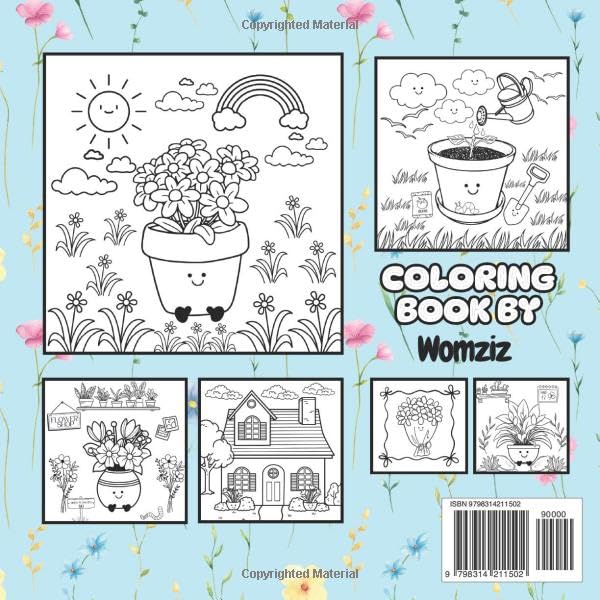 Fluffy & Plushie Pretty Plants: Cute & Cozy Coloring Book: An Unofficial Jellycat Book for A Mother's Day Gift, Valentines Gift or Easter Basket ... Mom and Anyone who Loves Amuseable Plush Toys image 3