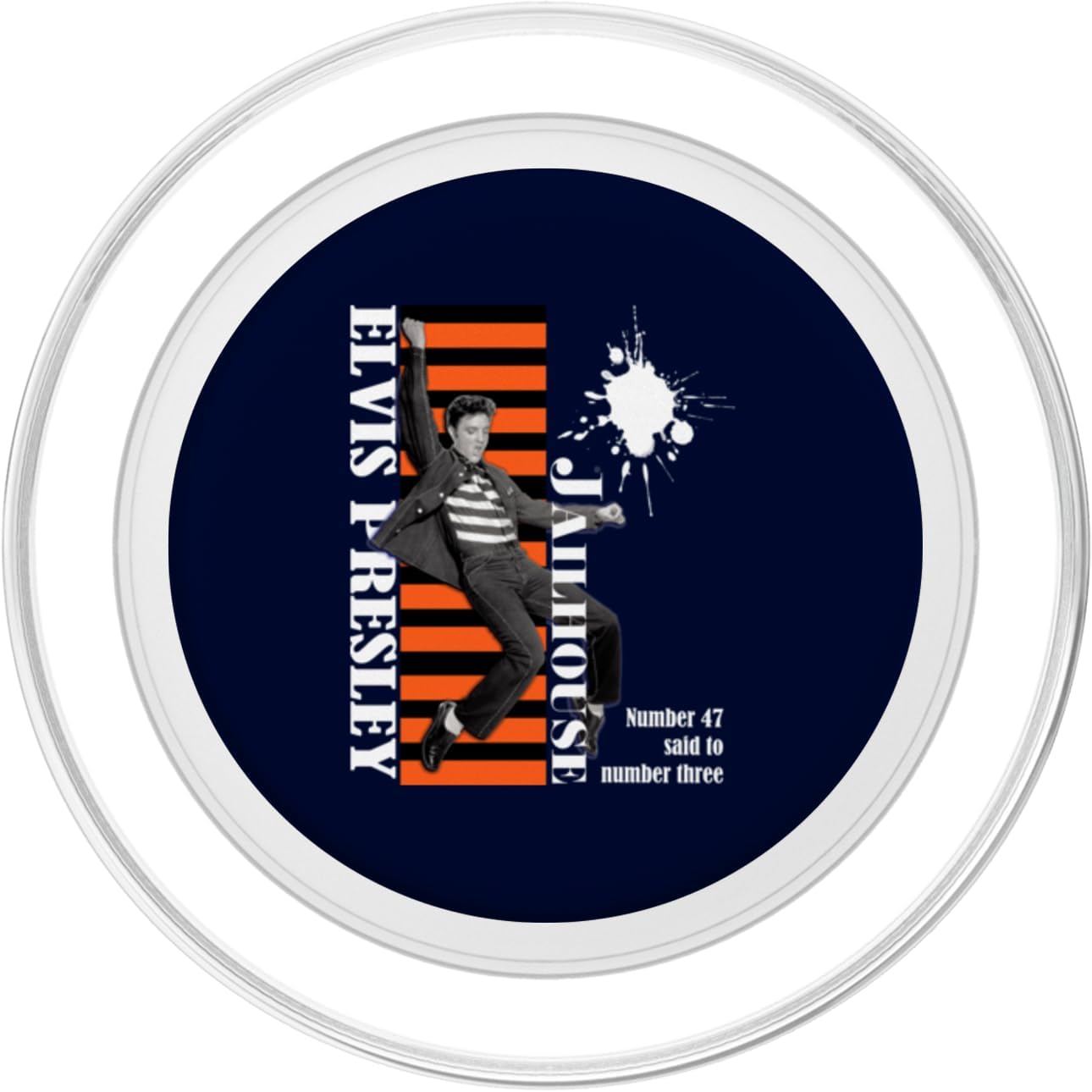 Elvis Presley_003_Back Printed PopSockets PopGrip for MagSafe - Image 2