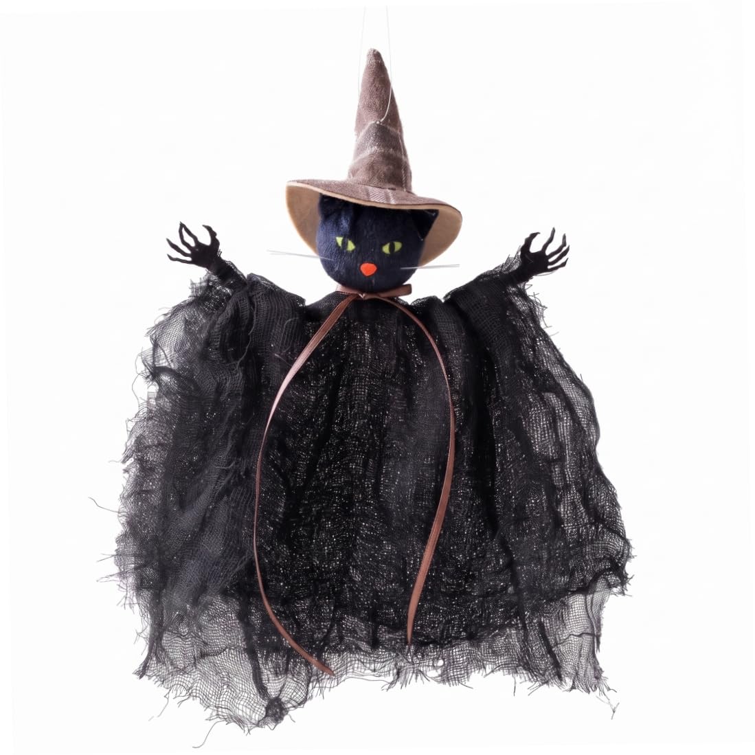 Halloween Ghost Decor Black Swinging Ghosts