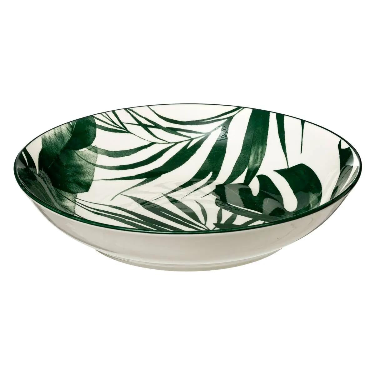 Secret de Gourmet - Service de Table 18 Pièces "Palme" 26cm Vert