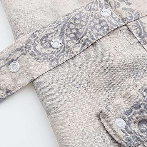 Jinchan JCUSRP2-CLR-5020C01 Valance Curtain Kitchen Farmhouse Window Valance thumb #2