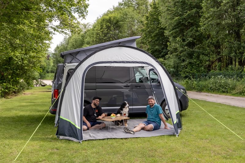 Sonnensegel mit Front- und Seitenwänden 320x240cm Busvorzelt Campingbus Vorzelt