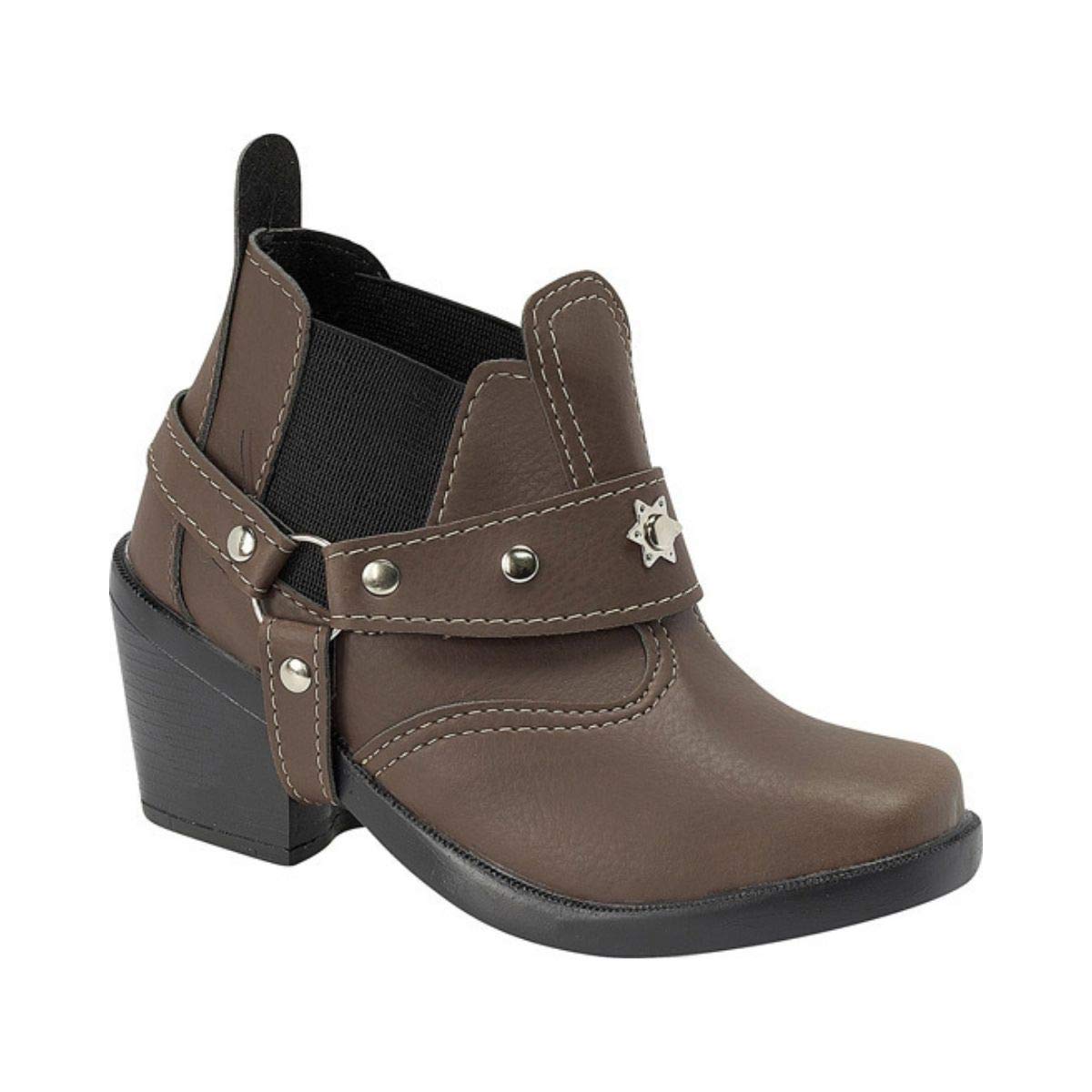 Bota Country Infantil Menino Detalhe Espora Marrom em promoção! Veja a oferta e mais achadinhos de Botas & Galochas Infantis 3 Hoje é o melhor dia para comprar Bota Country Infantil Menino Detalhe Espora Marrom com aquele preço maroto! Promoção! Aproveite a oferta! 3