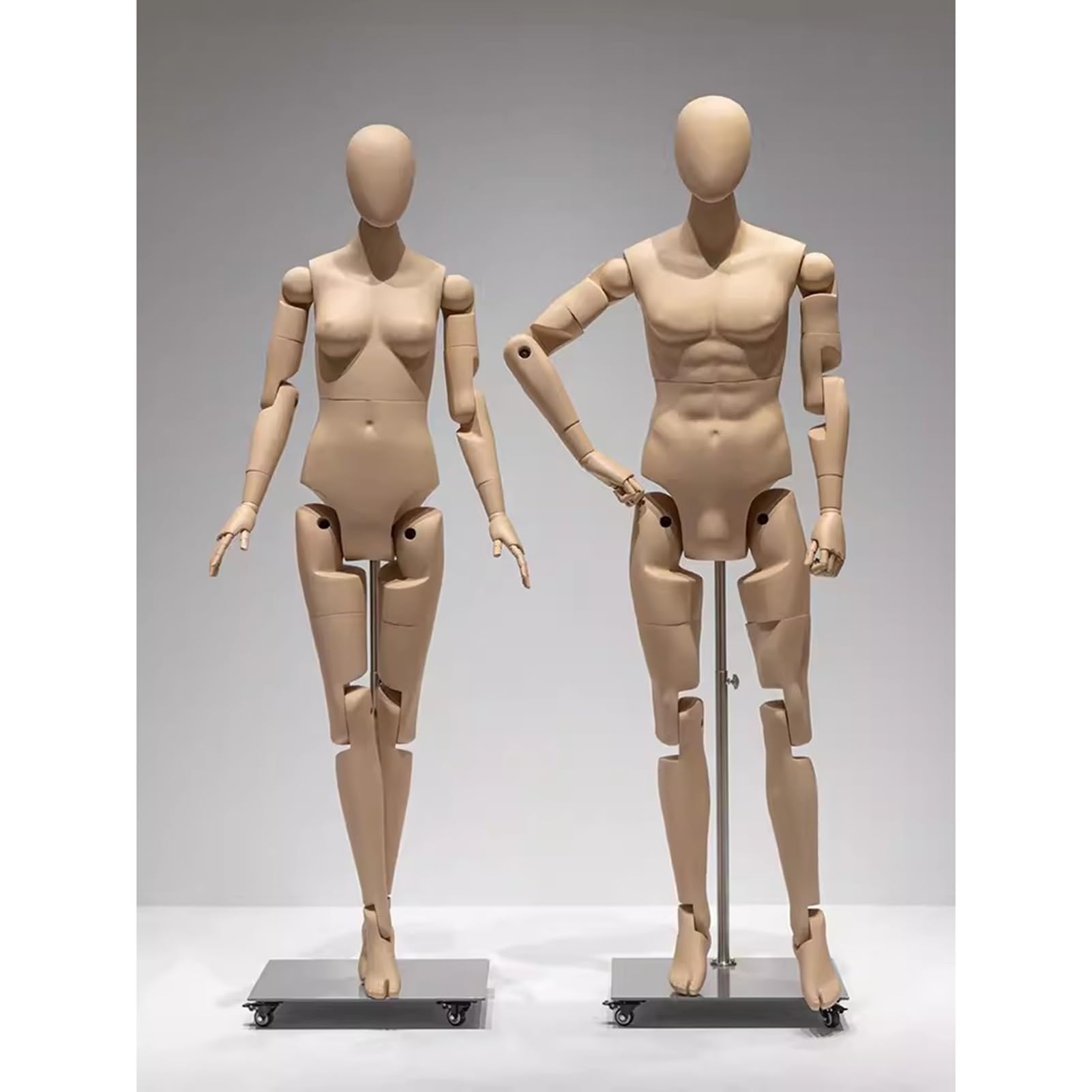 Amazon.com: MKLFBY Male Mannequin Premium 360° Rotating Adjustable