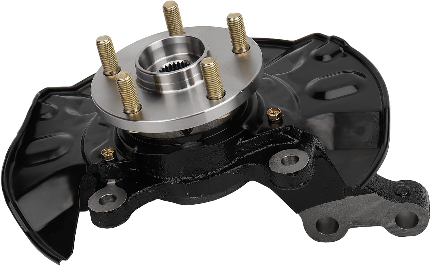 HARUMA 698-384 Front Right Passenger Side Steering Knuckle & Wheel Hub Bearing for Toyota Matrix 2003 2004 2005 2006 2007 2008, LK064