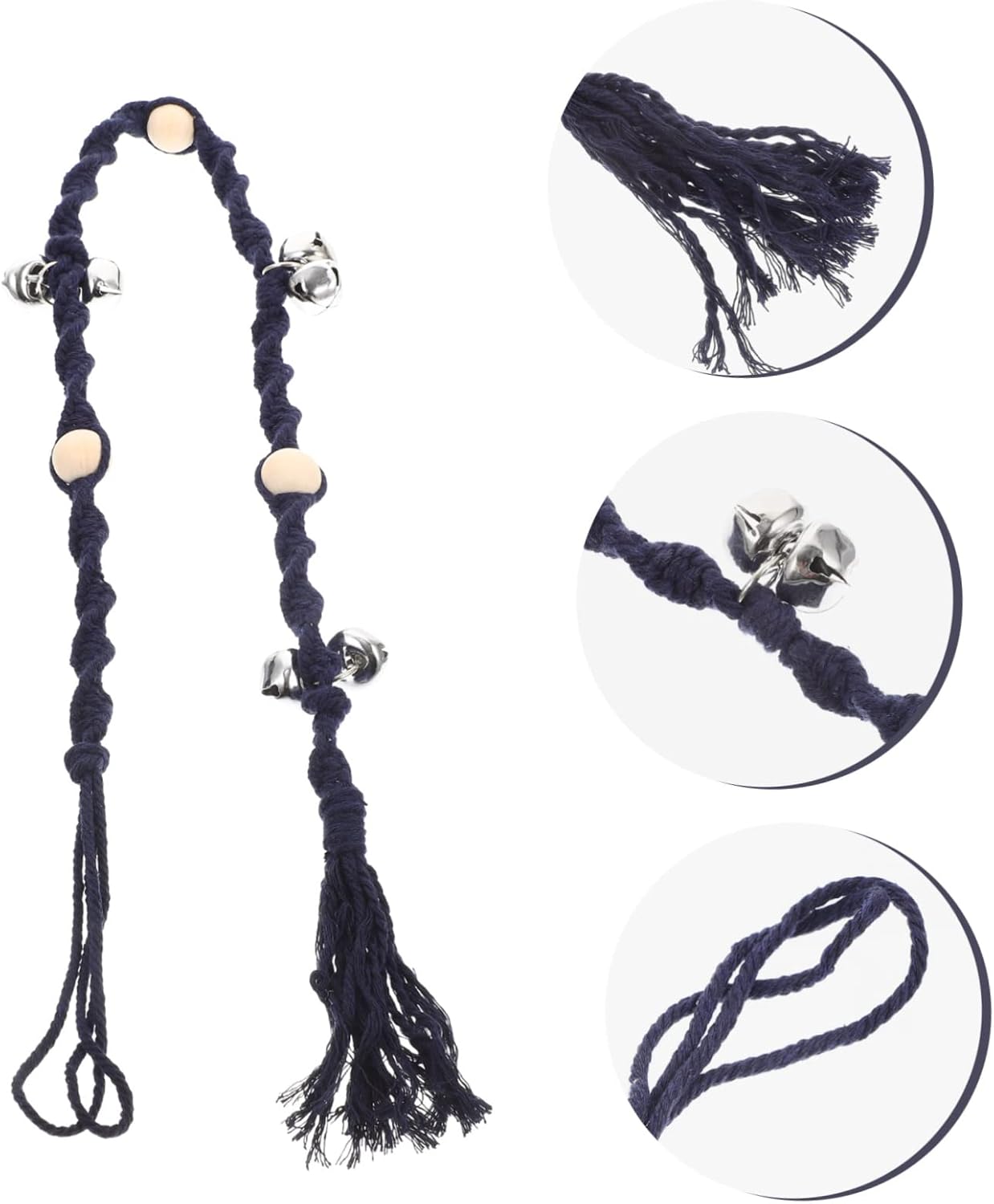 POPETPOP 5pcs Hanging Dog Door Bell Pet Accessory for Potty Training Professional Dog Doorbell Easy Signal for for Home Use Stylish Design