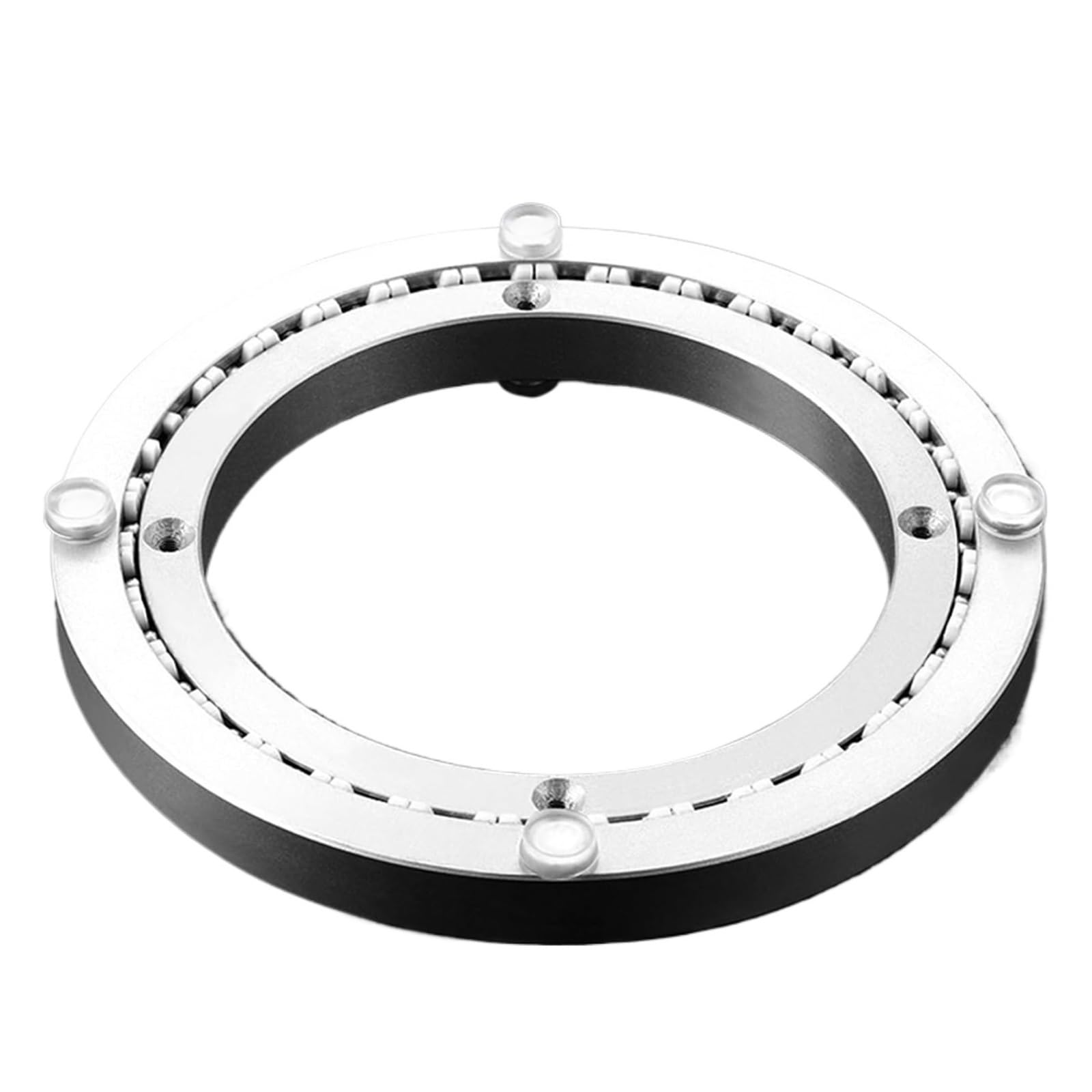 Base giratoria Lazy Susan con rodamiento de rodillos de 25, 30, 40, 50, 60 y 70 cm, de aluminio resistente, redonda y lisa, for mesa de comedor de cocina y soporte for monitor de TV.(28 inches ( 700mm