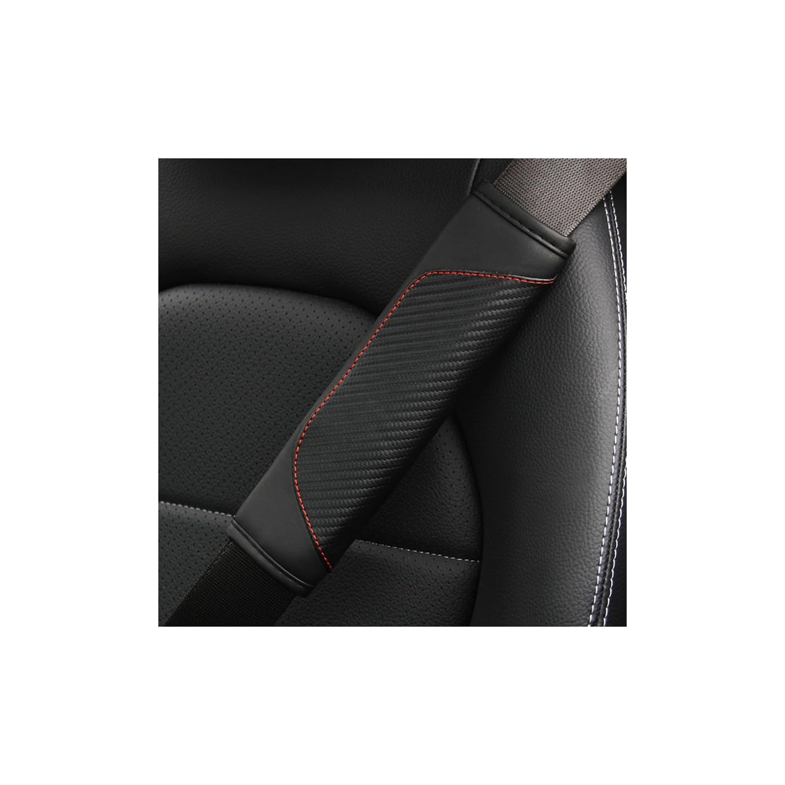 BCWSZPBWZ For BMW 2 Series Active Tourer XDrive U06 2022-2025 2 pack Car Seat Belt Pads Soft Shoulder Covers Comfort Safety Belt Protector Breathable Padded Interior Accessories