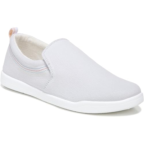 Vionic Beach Marshall Slip On Sneakers for Women-Sustainable Shoes That Include Three-Zone Comfort with Orthotic Insole Arch Support, Machine Wash Safe- Sizes 5-11
