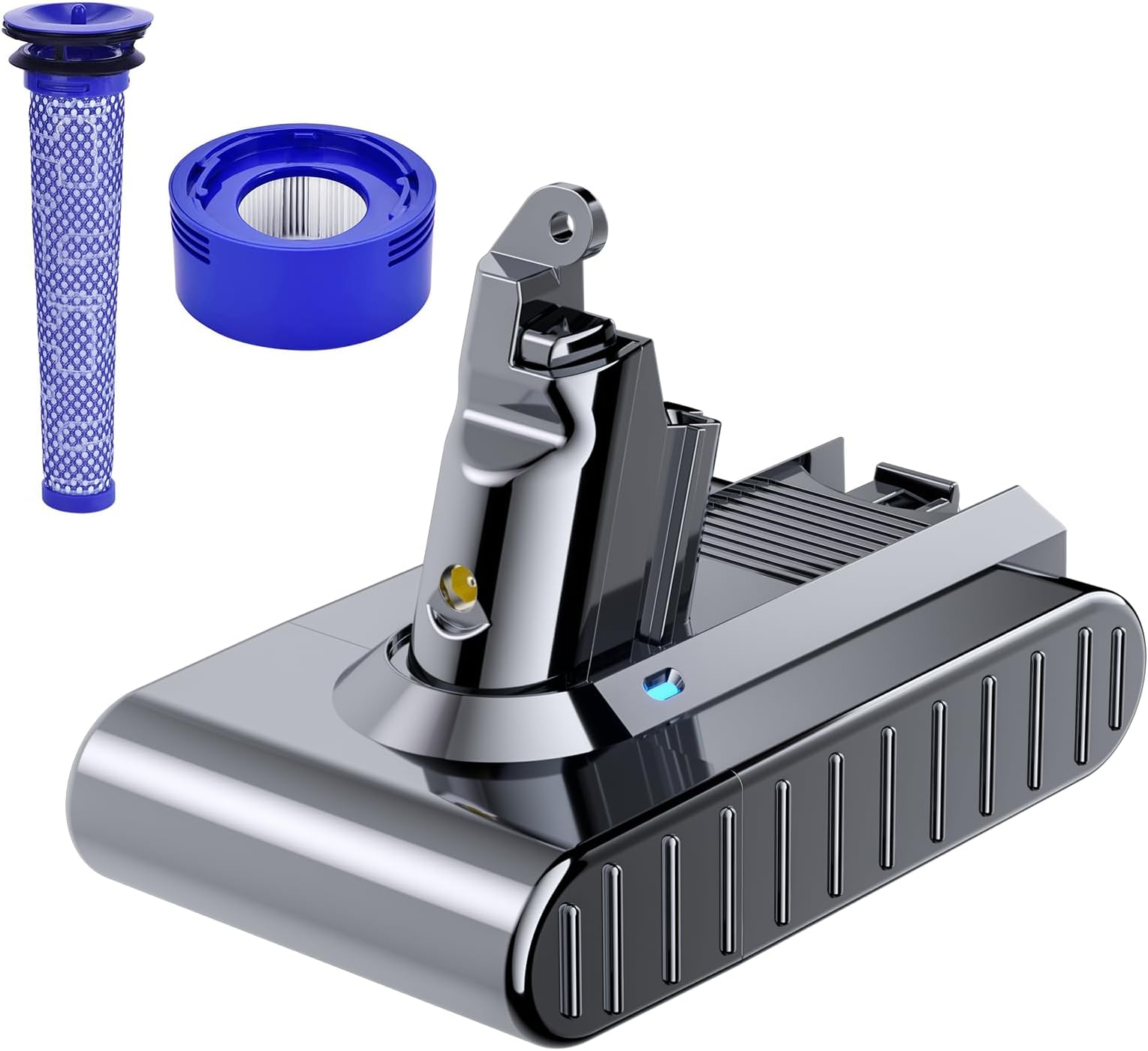 Bonacell Upgraded 7.0Ah 21.6V Replacement for V6 Battery Compatible with V6 Animal Absolute Motorhead SV04 SV05 SV06 SV09 DC58 DC59 DC61 DC62 DC72 Cordless Vacuum Cleaners