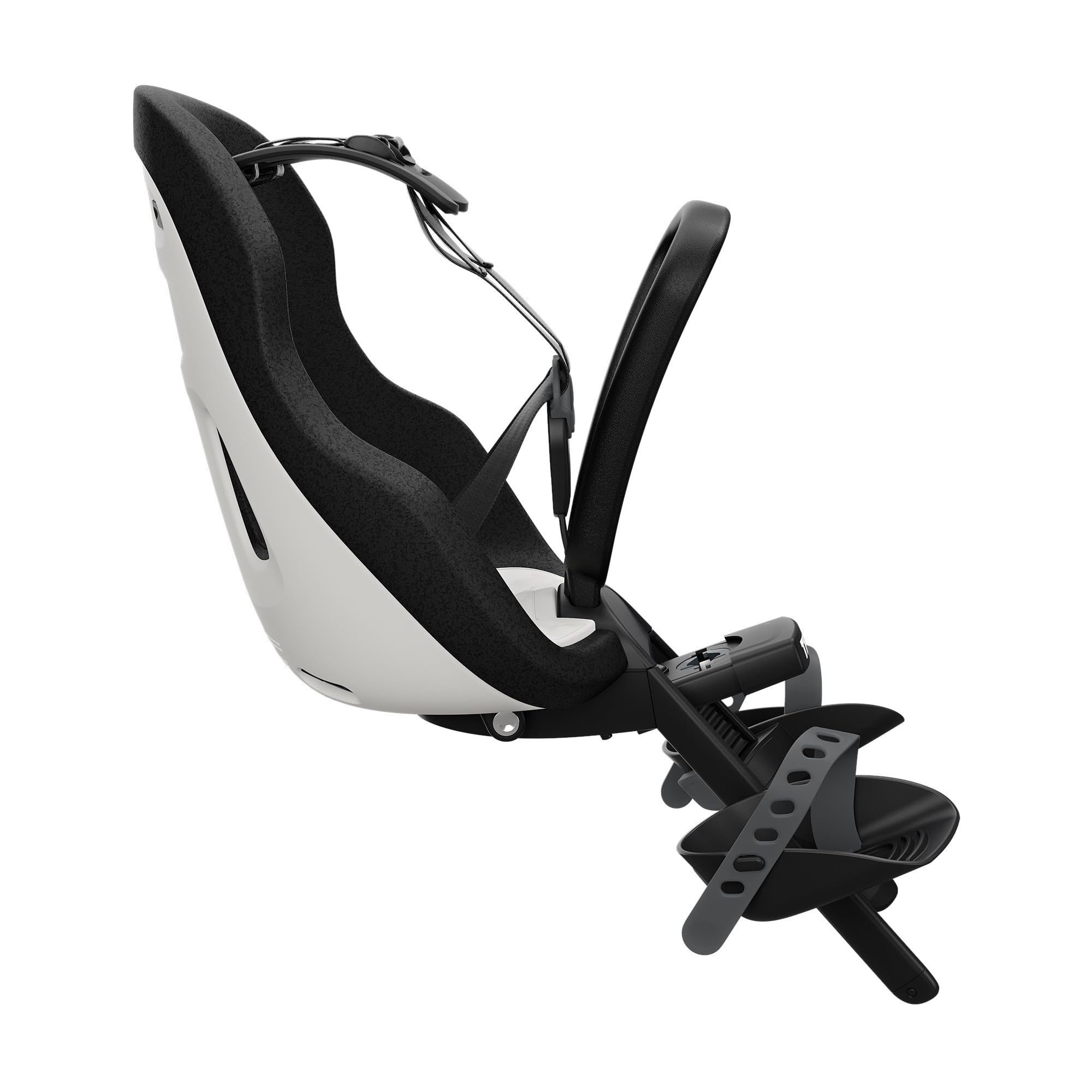 Thule Yepp Nexxt 2 Mini siège Enfant de vélo, Montage Avant, Blanc Neige, Taille Unique