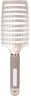 Escova de cabelo desembaraçante, escova de cabelo curvada antiestática para mulheres/homens, escova desembaraçadora para cabelos molhados, secos e grossos e lisos