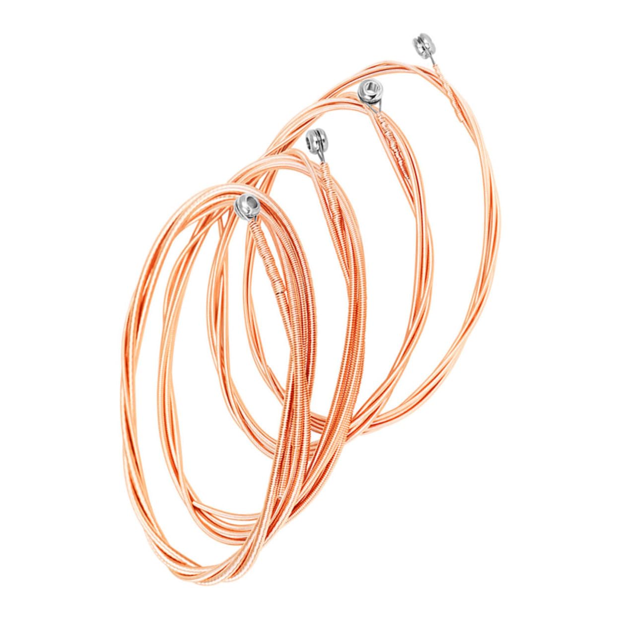 Kisangel Bass Accessories Bass String Set Easy to Replace Old Strings Stable Sound