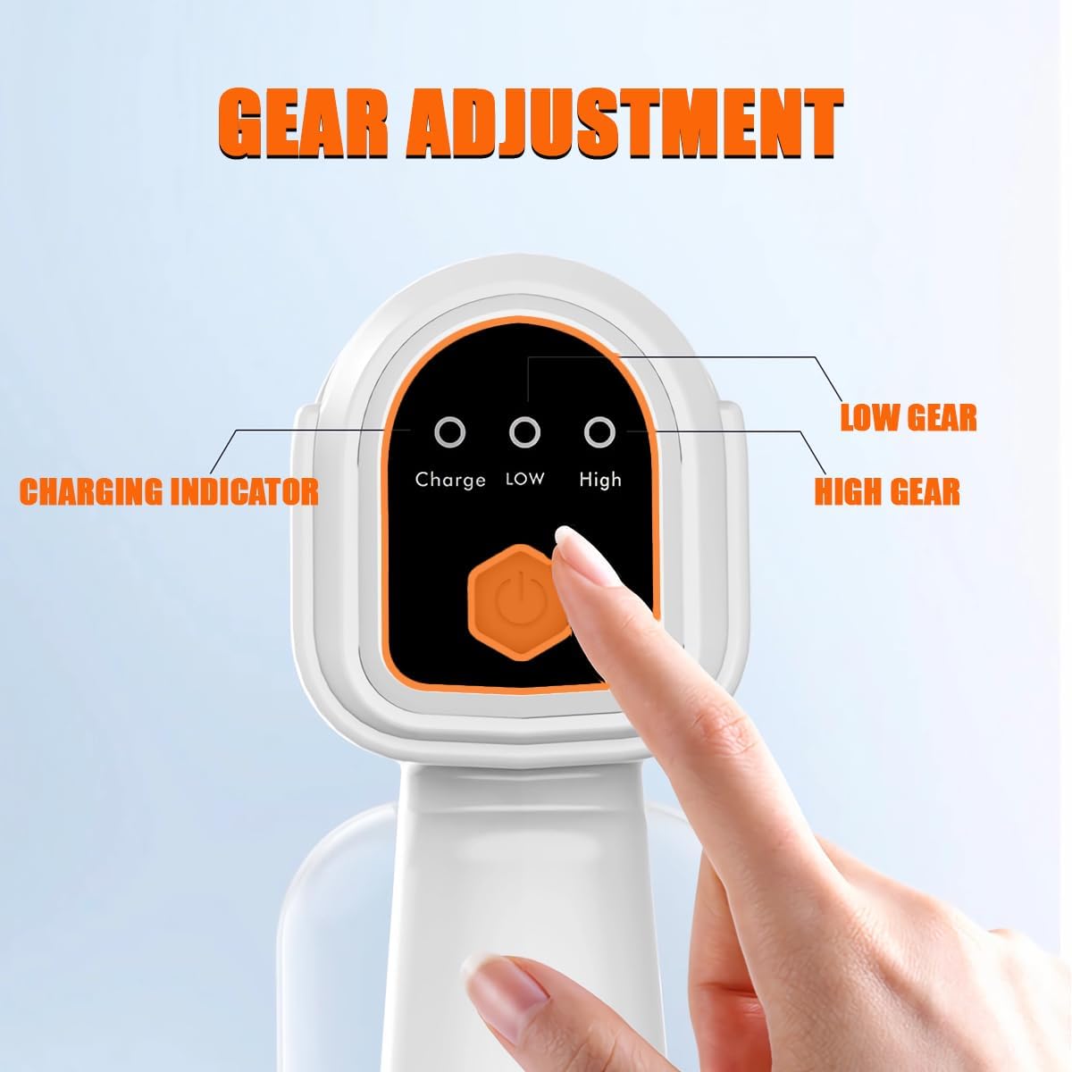 Nano Mist Atomizer Sprayer USB Rechargeable, Handheld Electrostatic Fine Fog Spray Gun with Blue Light Design for Hair Styling, Facial Mist, Barber Shop, Beauty Salon, Home & Travel Use