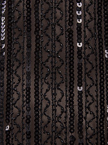Image of Vijiv 1920s Short Prom Dresses V Neck Inspired Sequins Cocktail Flapper Dress