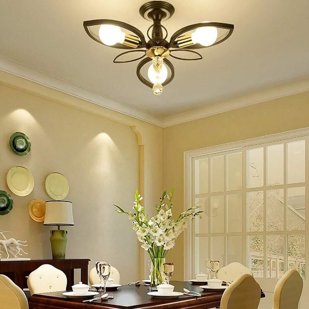 Lampes suspendues pour Chambre à Coucher et Couloir Moderne Noir
