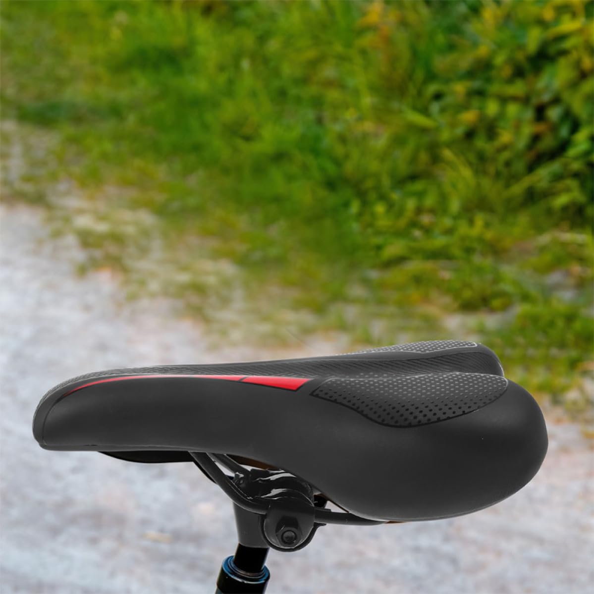 WOONEKY 2 Piezas Sillín de Repuesto para Bicicleta Negro PU PP
