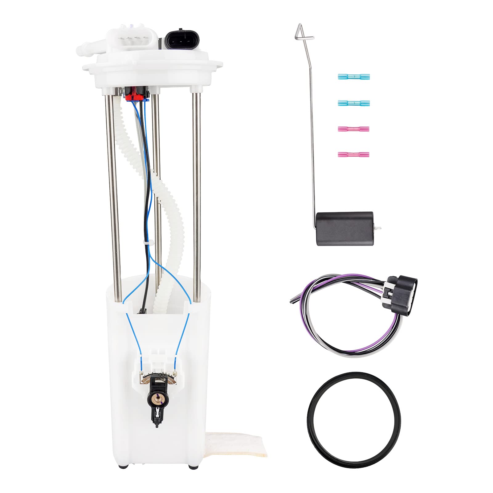 KAX FG0027 Electric Fuel Pump Assembly, Fit for S10 LS, Base, Sonoma SLE/SLS/SL, Hombre XS, Hombre S,1996 L4 2.2, Gas, Replace# E3923M, 19179984, 25163486