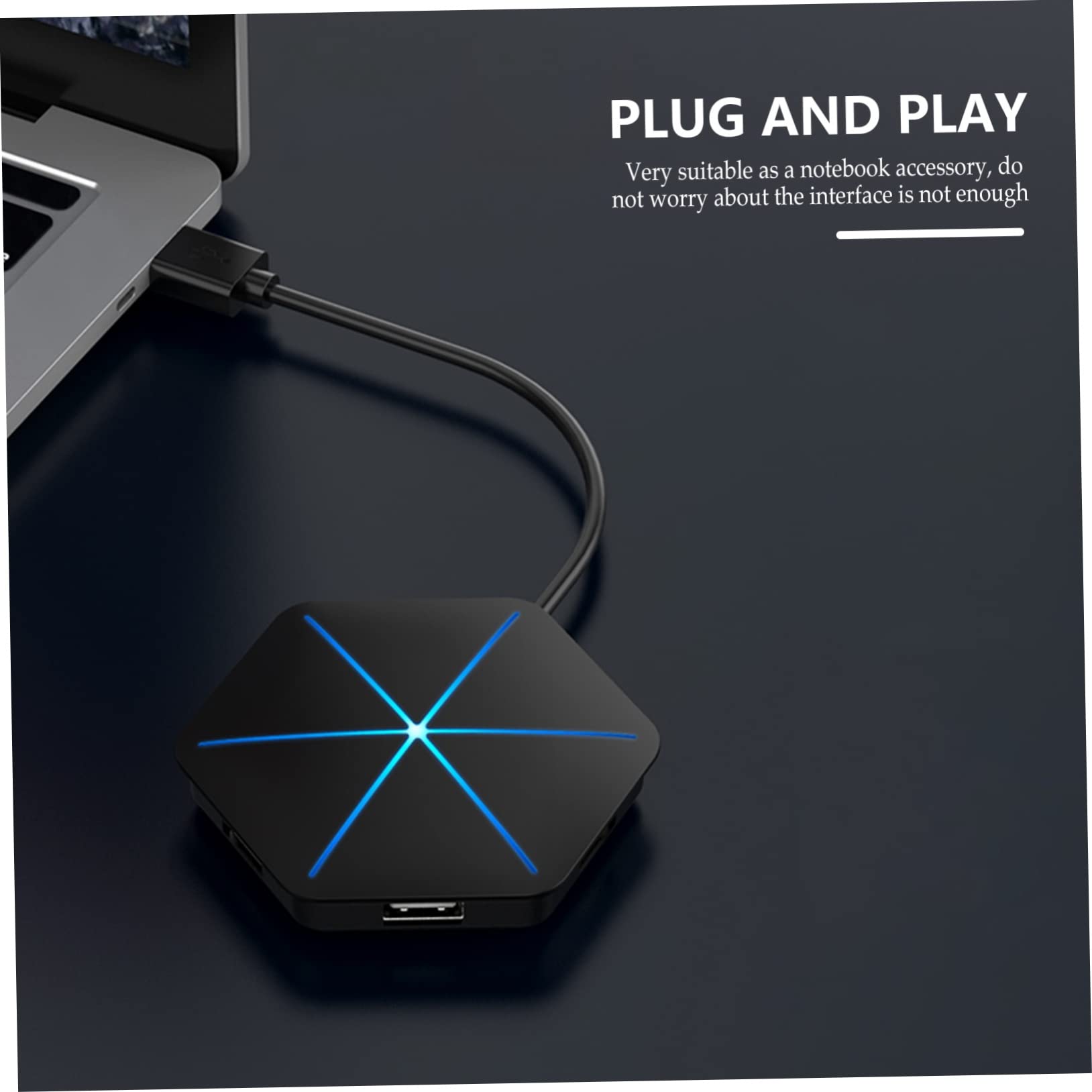 DOITOOL 3pezzi Hub Usb Adattatore Otg Per Computer e Laptop Hub Portatile Per Dispositivi Usb Compatibile Tablet e Smartphone