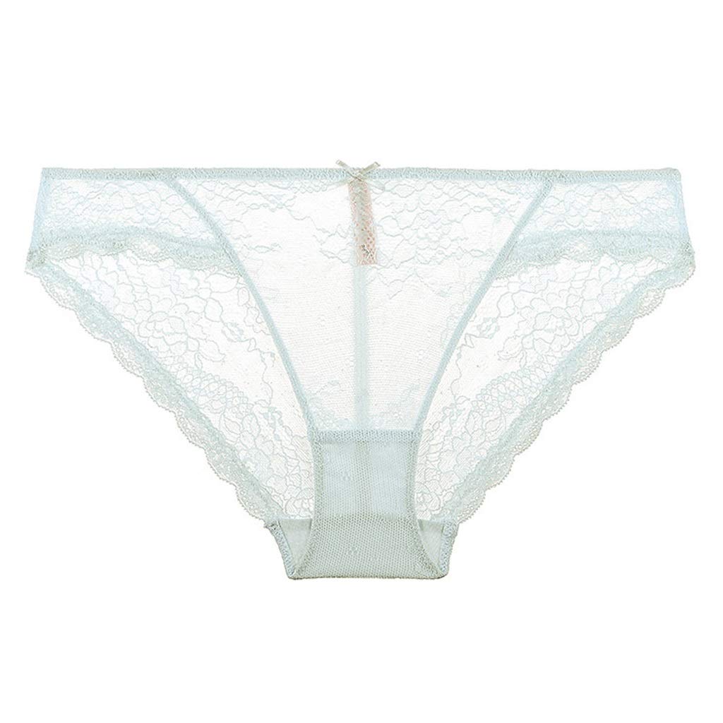 Culottes en dentelle douce anti-irritation pack de 2 lingerie mi-hauteur extensible bleu noir XL