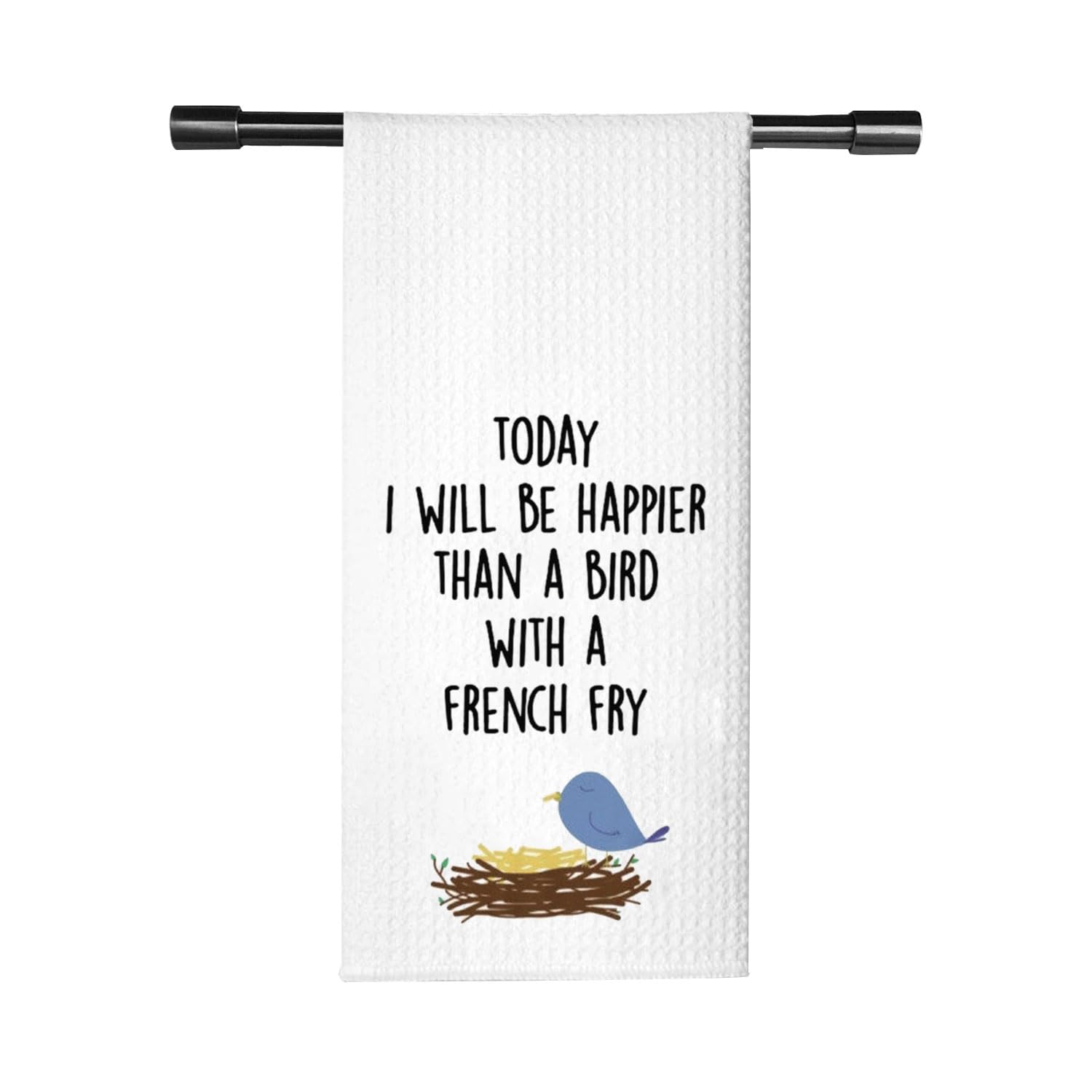 Serviette de cuisine anti-traces pour vaisselle propre et décoration moderne