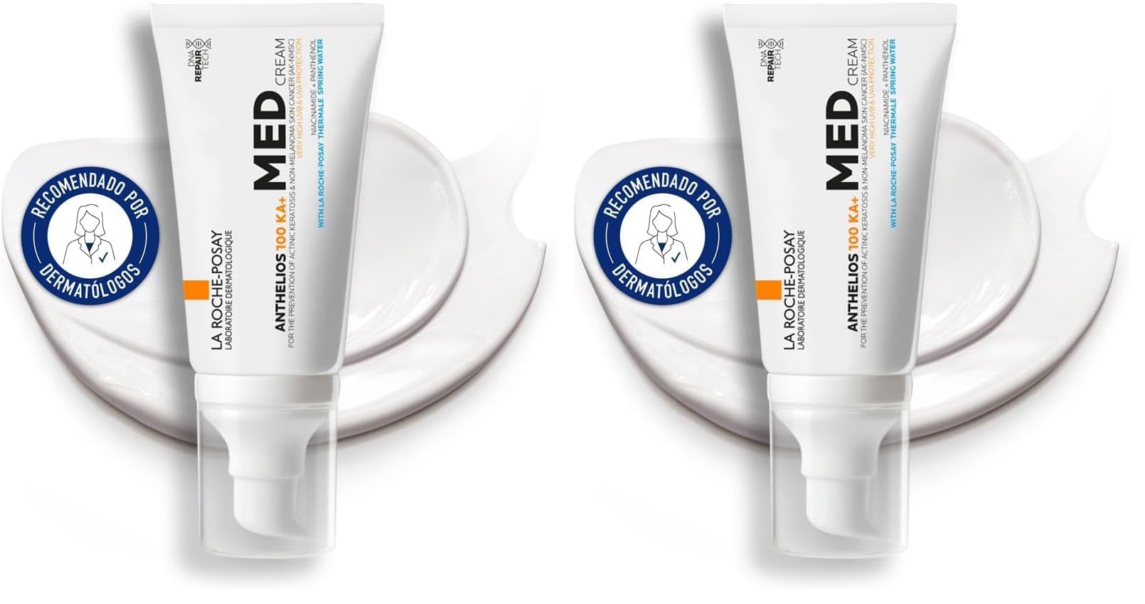 La Roche Posay Anthelios KA+ MED Creme, Hochwirksame medizinische Sonnencreme, Zur Prävention von aktinischer Keratose (AK) und nicht-melanozytärem Hautkrebs (NMSC), Sehr hoher Breitband-Schutz, 50 ml