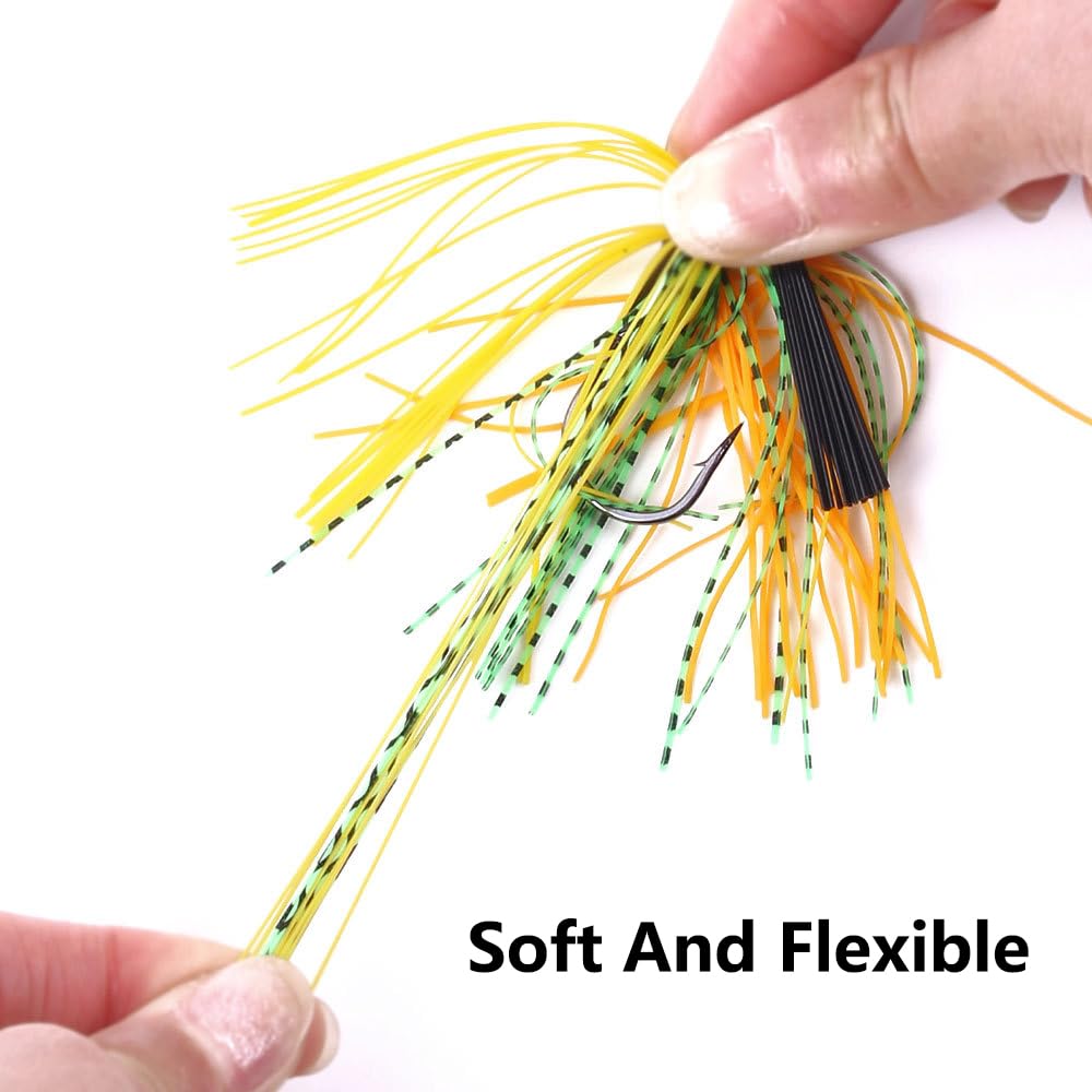 5 anzuelos de plumas de caballa para lubina, señuelo de plumas surtidos, accesorios de pesca de mar para bacalao, lubina, arenque y caballa