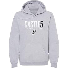 500 LEVEL Stephon Castle San Antonio Spurs Men's Hoodie Sweatshirt - Stephon Castle San Antonio Spurs Elite