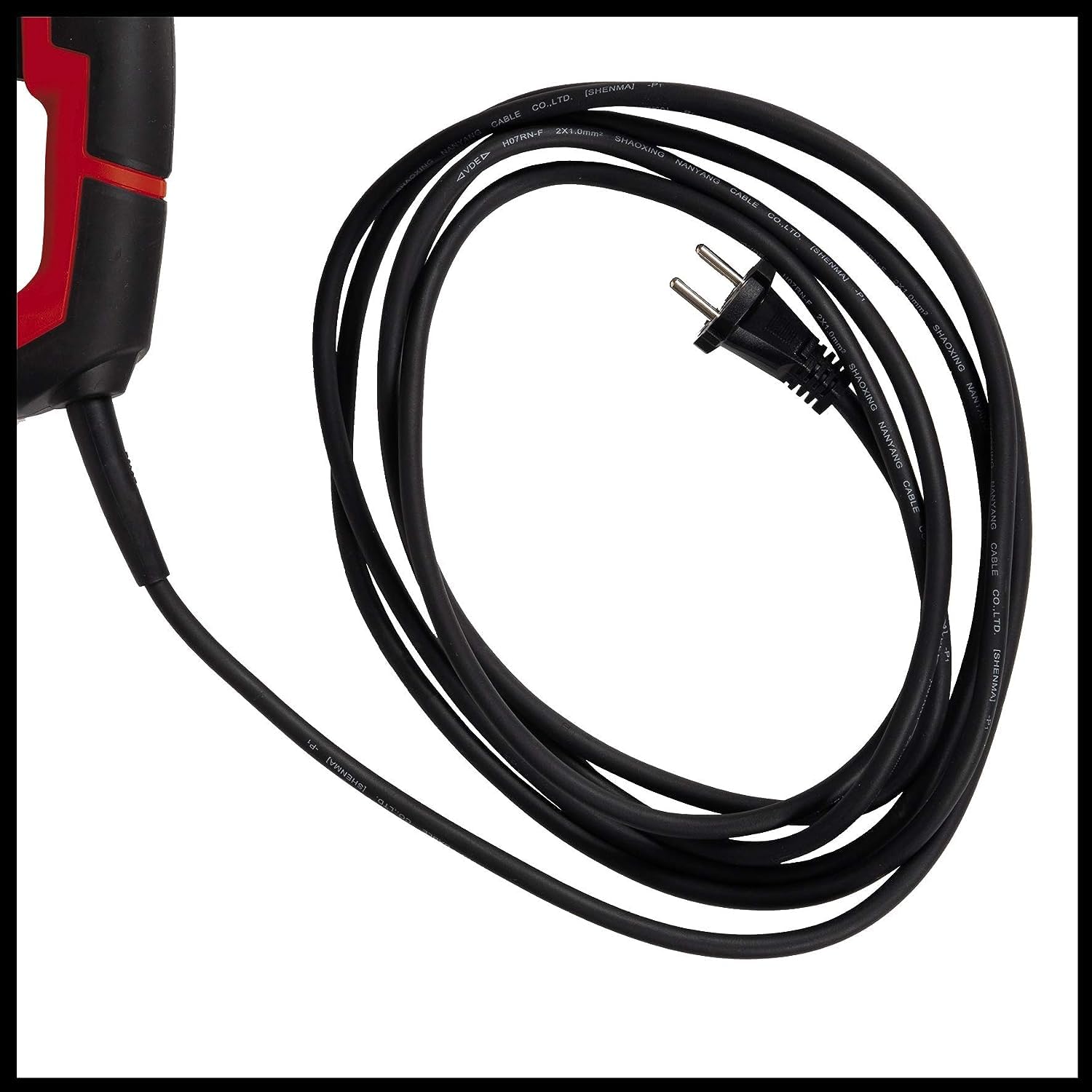 Einhell Marteau Démolisseur TE-DH 32 (1500 W, force de frappe de 32 J, mandrin SDS-max, poignée principale anti-vibration + revêtement souple Softgrip, vendu avec pointeau et burin plat + E-box)