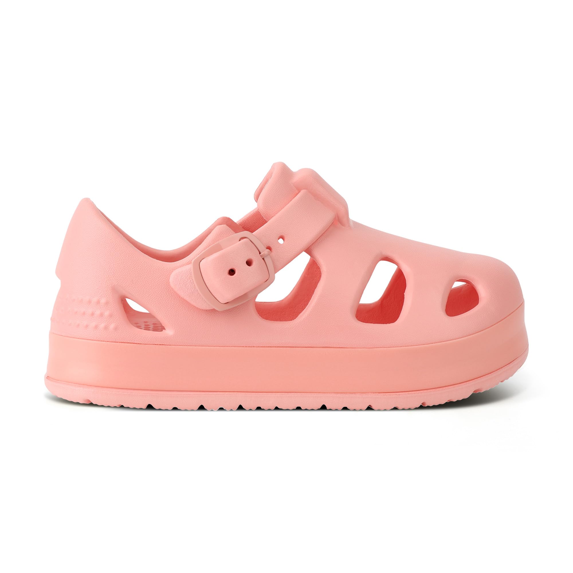 Toddler Wide Toe Box Sandals For Boys & Girls,Children's Closed Toe Water Sandal with Adjustable Strap — view 9