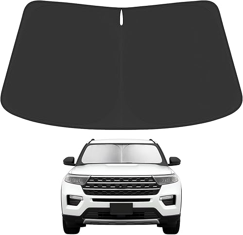 Vista 176 de Proadsy Parasol para parabrisas Sienna Mini Van 2021-2025 2026 de 4 capas plegable frontal protector de parasol bloquea los rayos UV y mantiene